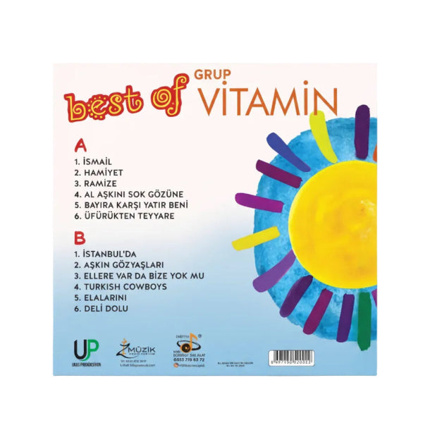 Grup Vitamin Plak -Grup Vitamin Best Of Plak-Schallplatte