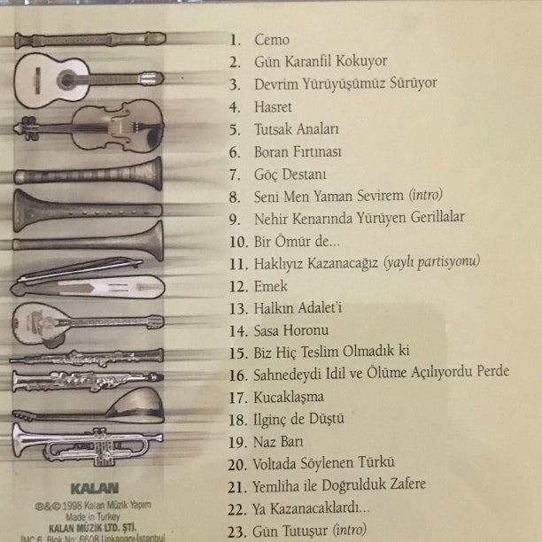 Grup Yorum - Kucaklaşma CD( Grup Yorum CD) Grup Yorum Kucaklasma CD