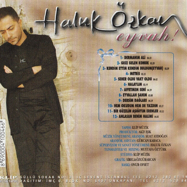 Haluk Özkan - Eyvah ! | CD | Halk Müziği | Türk Halk Müziği | CD |türkische Volksmusik | CD
