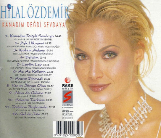 Hilal Özdemir - Kanadım Değdi Sevdaya( CD )Türk halk | müziği |CD