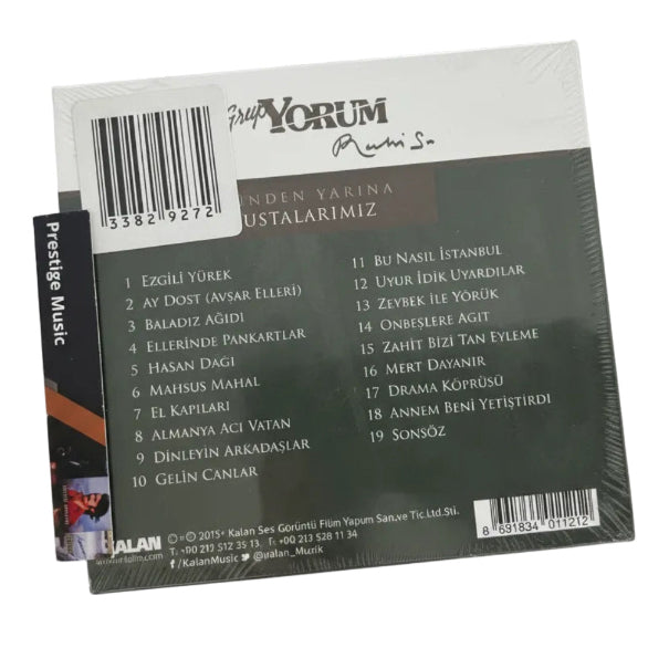 Grup Yorum - Ruhi Su (Ruhi su CD)Grup Yorum CD | Ruhi Su - Dünden Yarına Ustalarımız CD