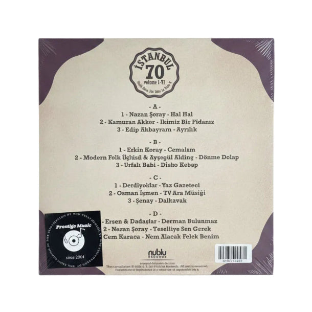 Istanbul 70 Volume I-VI ( Plak ) istanbul 70 Plak | Volume I-VI | istanbul 70 LP | Schallplatte