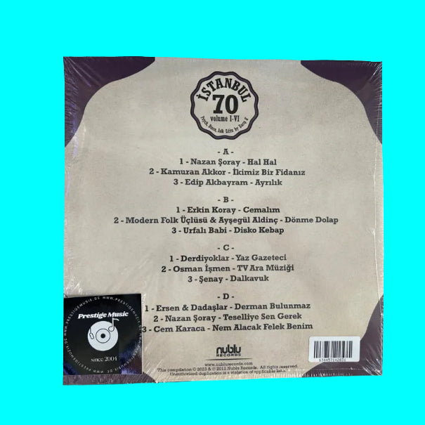 Istanbul 70 Volume I-VI ( Plak ) istanbul 70 Plak | Volume I-VI | istanbul 70 LP | Schallplatte