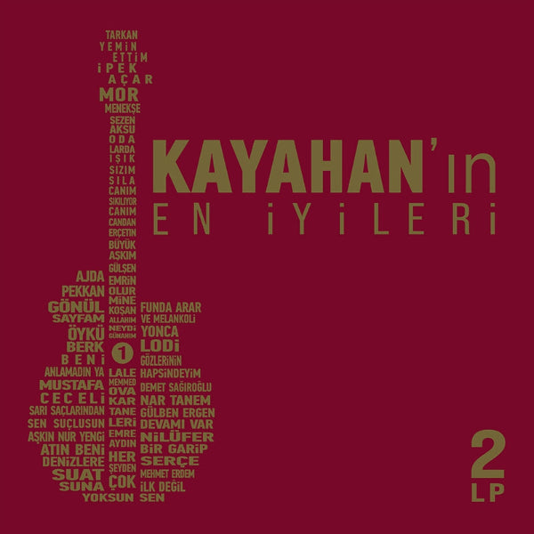 Kayahan Plak - En İyileriyle (2 Plak) Çeşitli Sanatçılar | Kayahan Şarkıları | Plak | kayıt | LP