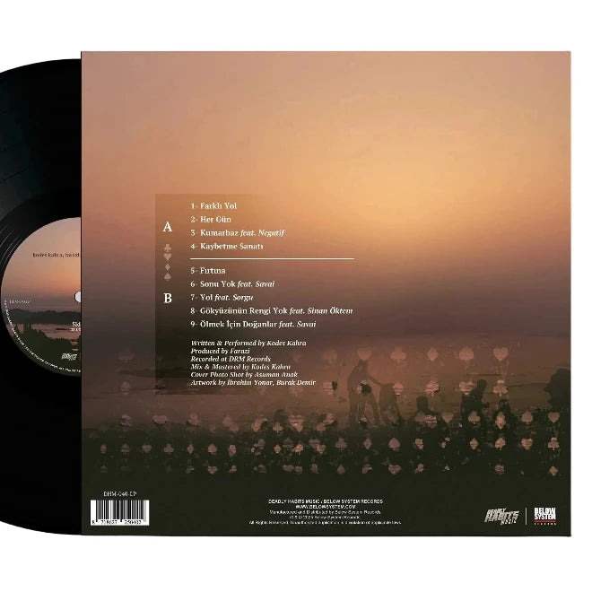 Kodes Kahra | Farazi Plak - Ölmek İçin Doğanlar Plak | Schallplatte | Türkischer Hip-Hop | LP