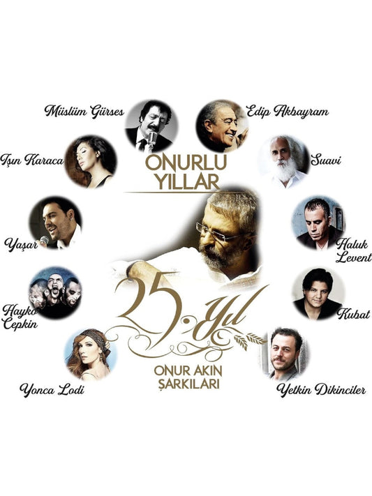 Onurlu Yıllar Plak | Onur Akın Sarkıları Plak |Schallplatte |LP