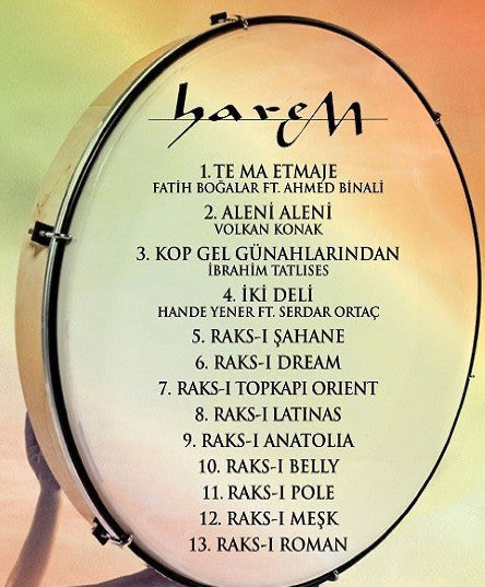 Harem - Rhythm of Anatolia (Oyun Havaları | CD) Türkisch Pop | CD