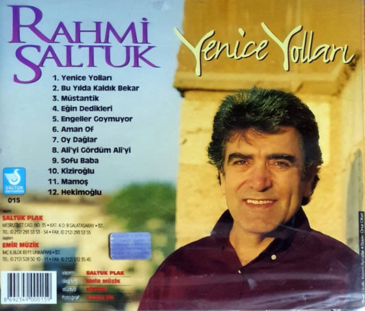 Rahmi SALTUK - Yenice YOLLARI CD / SALTUK Plak ve Kasetcilik