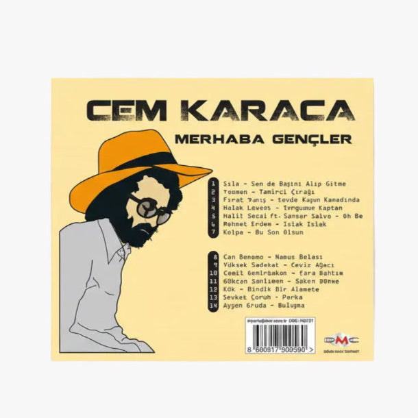 Cem Karaca - Merhaba Gençler CD (Türkischer Rock | CD) Cem Karaca CD