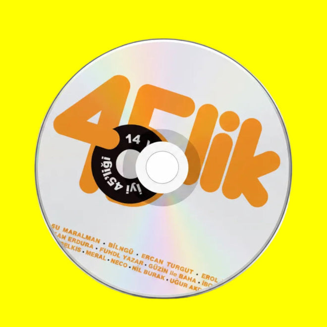 45' lik CD | 14 Yılın En İyi 45'liği (Türkce CD | POP CD)