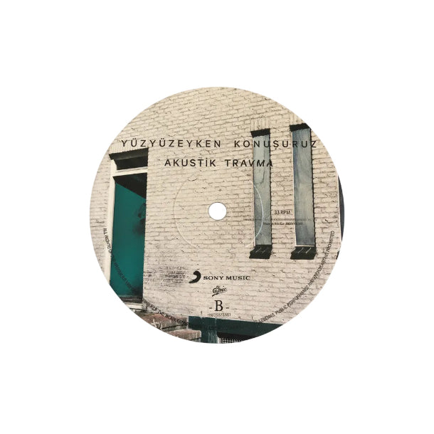 Yüzyüzeyken Konuşuruz - Akustik Travma Plak (Yüzyüzeyken Konuşuruz Plak) Türk Rock | Plak | Almanya | sipariş