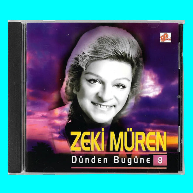 Zeki Müren CD - Dünden Bugüne | 8 ( CD )Türk sanat| müziği | CD