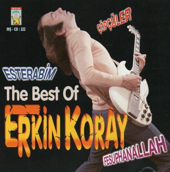 Erkin Koray CD-The Best Of CD( DESTAN Müzik Almanya-Stuttgart-Esslingen CD)