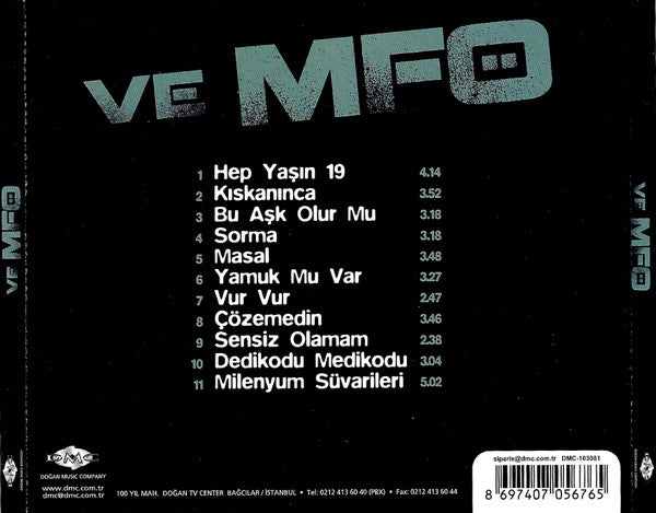 MFÖ (Mazhar Fuat Özkan) - Ve MFÖ |CD