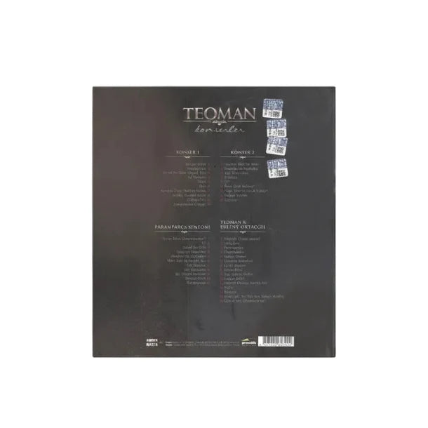 Teoman - Konserler (CD) Teoman Konserler | 4 x CD | Album | Compilation | CD | Türkischer Rock | CD