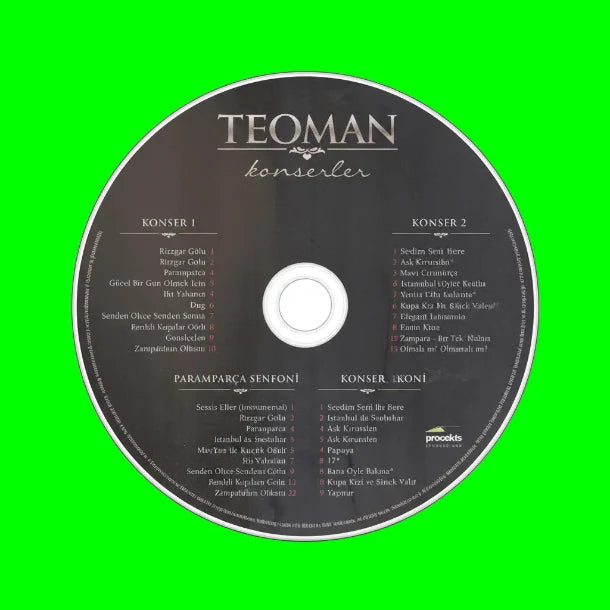 Teoman - Konserler (CD) Teoman Konserler | 4 x CD | Album | Compilation | CD | Türkischer Rock | CD