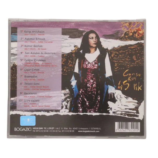 Cansu Koç | 45'lik CD | Cansu Koc CD | Türkçe | Rock | CD