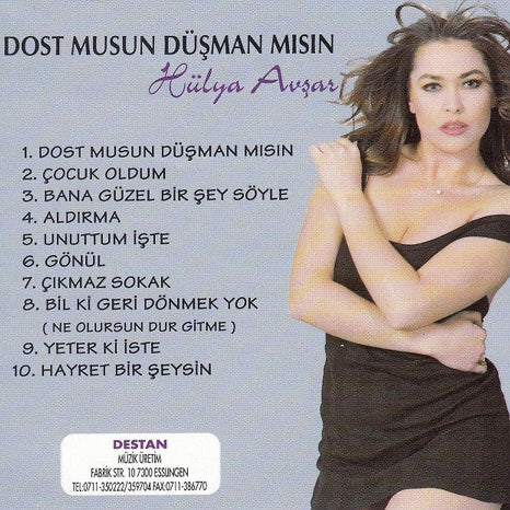 Hülya Avşar - Dost Musun Düşman Mısın | CD( Almanya Destan Müzik)