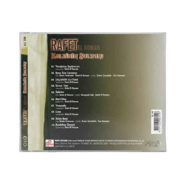 Rafet El Roman | CD - Kalbimin Sultani (CD )Türkçe CD