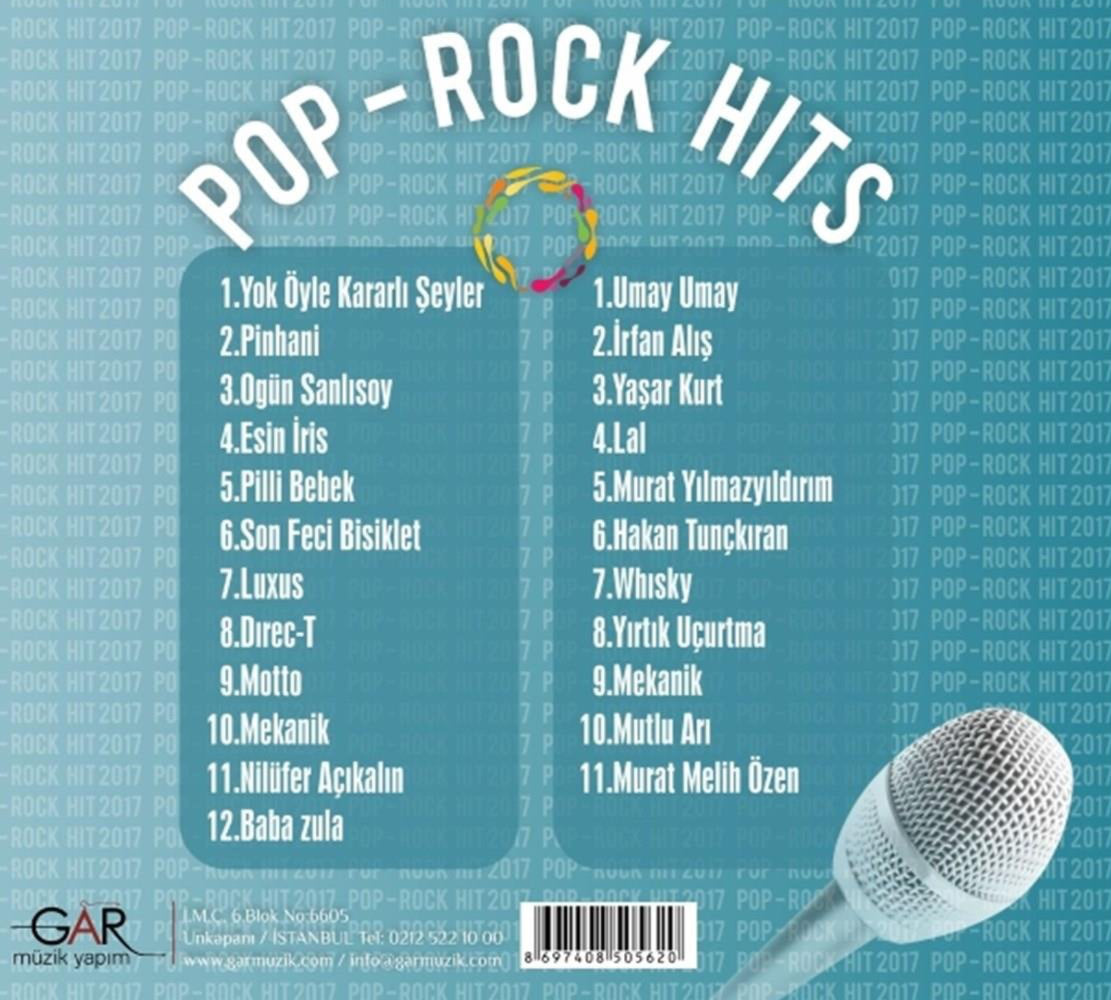 Pop Rock Hits CD | Çeşitli Sanatçılar | Pop Rock CD (2 CD)Türkçe |karışık |Rock| CD