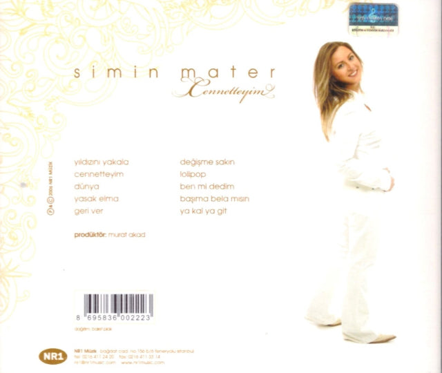 Simin Mater – Cennetteyim | CD | Turkish | Pop | Music | CD | Almanya |sipariş