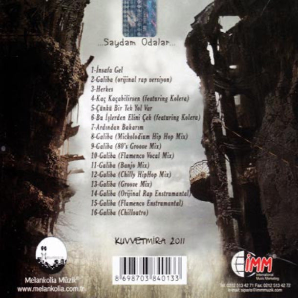 Sagopa Kajmer - Saydam Odalar | Türkçe |Hip Hop | CD