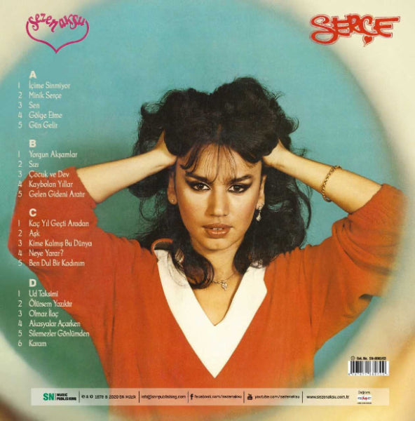 Sezen Aksu - Serçe | Plak (Türkischer Pop | Schallplatte | 2 | LP)