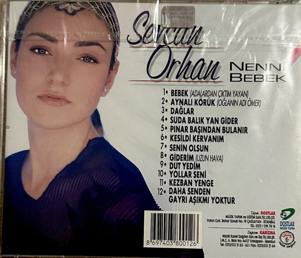 Sevcan Orhan -Nenni Bebek |Album|CD|Türk Halk