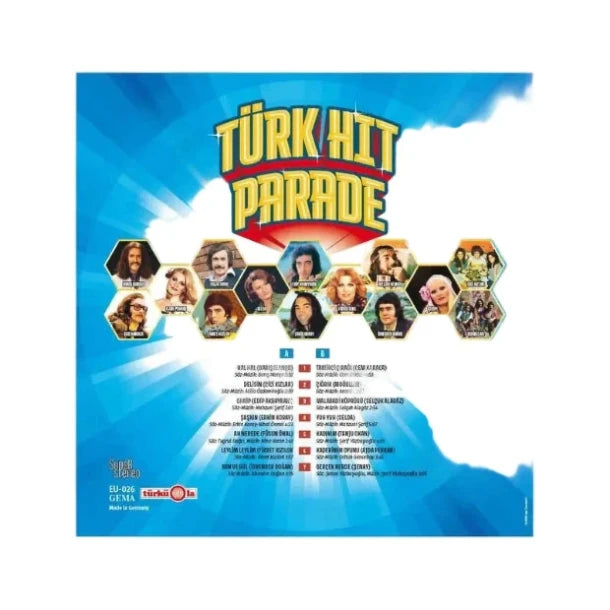 Türk Hit Parade Plak-Türk Rock| Pop Plak (Şarkı Plakları) LP