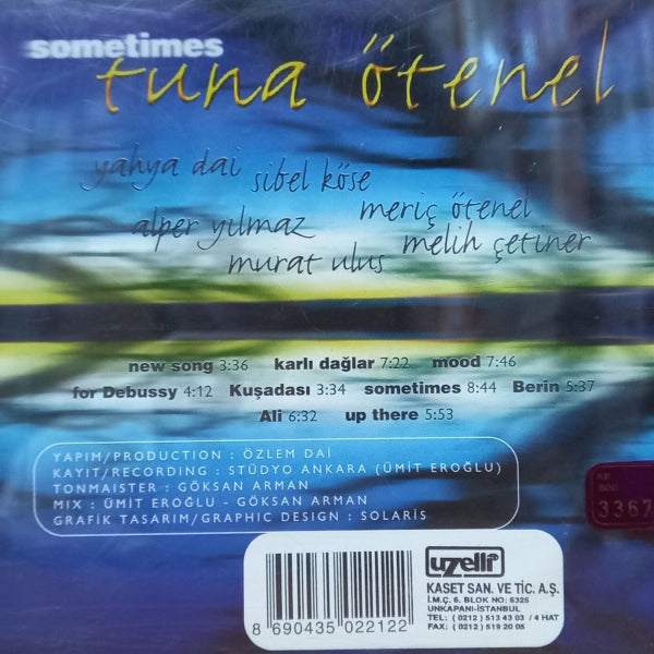 Tuna Ötenel - Sometimes CD | Jazz | Caz | Müzik | CD