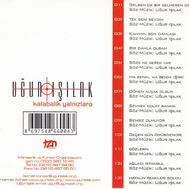 Uğur Işılak - Kalabalık Yalnızlara CD | Türk halk müziği | CD