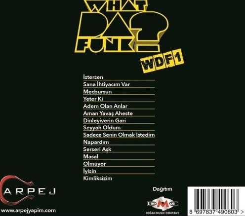 What Da Funk -WDF1 (CD) Türkçe |Pop |CD