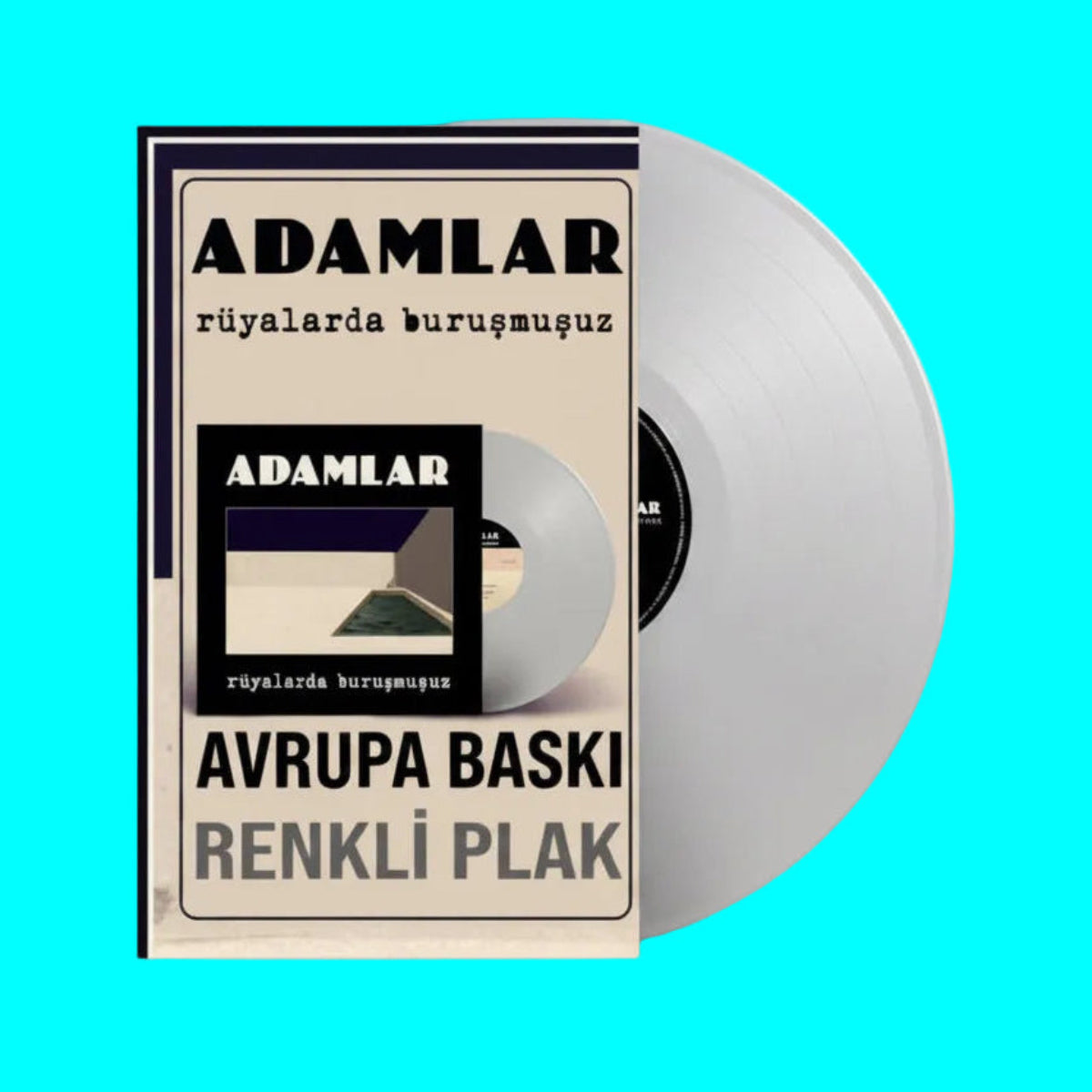 Adamlar - Rüyalarda Buruşmuşuz (Renkli Plak) Adamlar Rüyalarda Buruşmuşuz LP | farbige Schallplatte | LP
