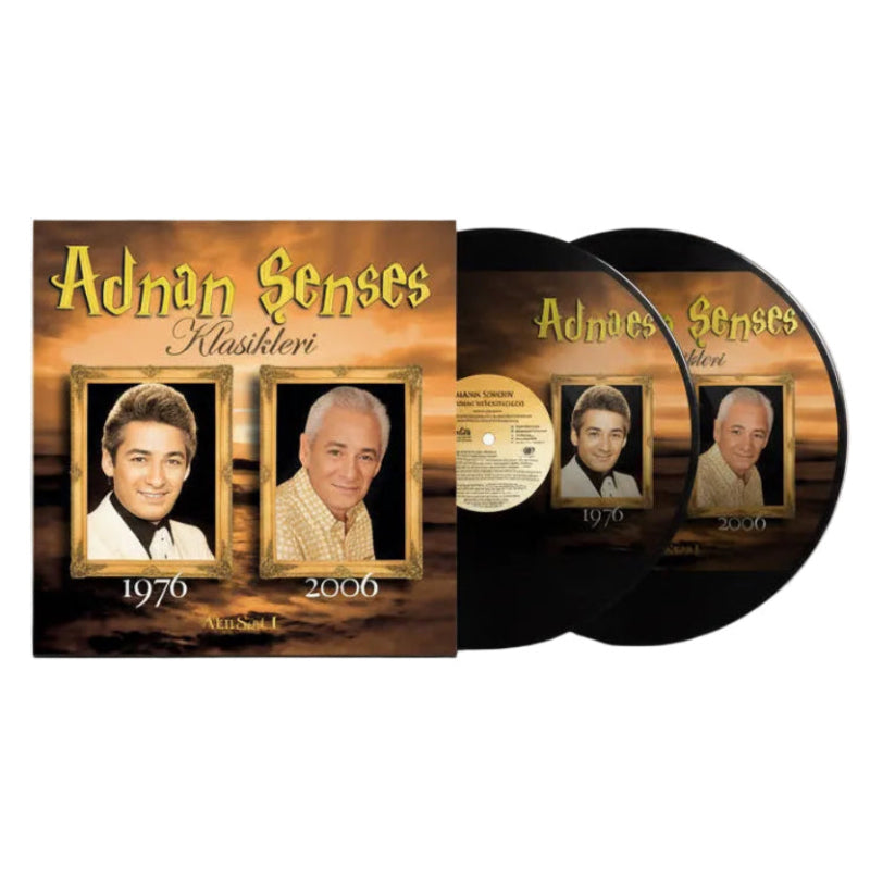 Adnan Şenses - Klasikleri 1976-2006 (2 Plak) Adnan Şenses Klasikler Plak (1976-2006 Plak)