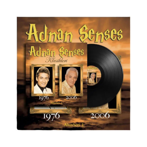 Adnan Şenses - Klasikleri 1976-2006 (2 Plak) Adnan Şenses Klasikler Plak (1976-2006 Plak)