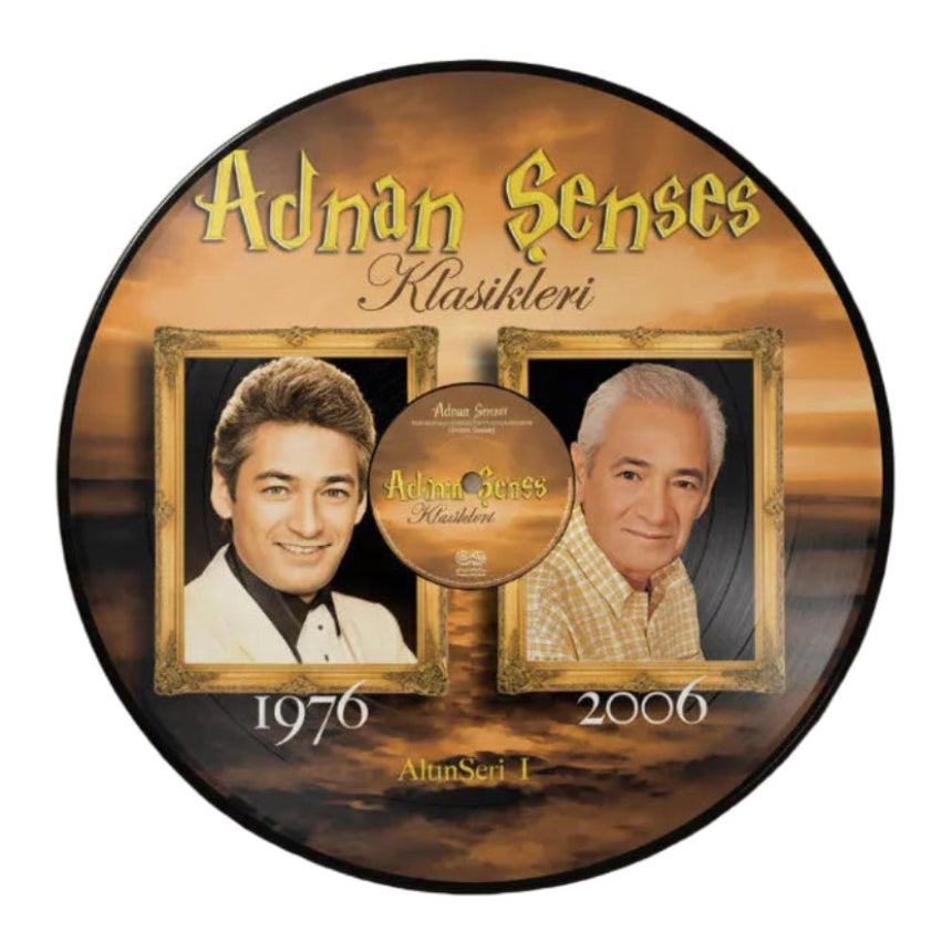 Adnan Şenses - Klasikleri 1976-2006 (2 Plak) Adnan Şenses Klasikler Plak (1976-2006 Plak)
