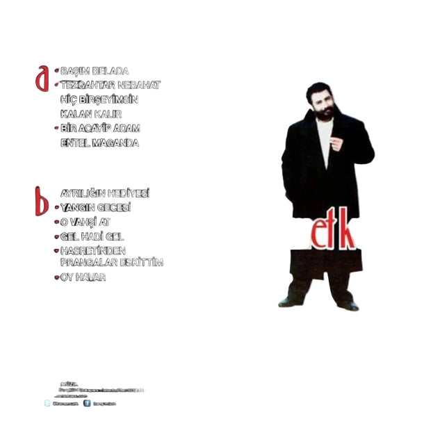 Ahmet Kaya Başım Belada Plak ( Türk Halk | Özgün | Protest | Müzik |Plak) Schallplatte | LP