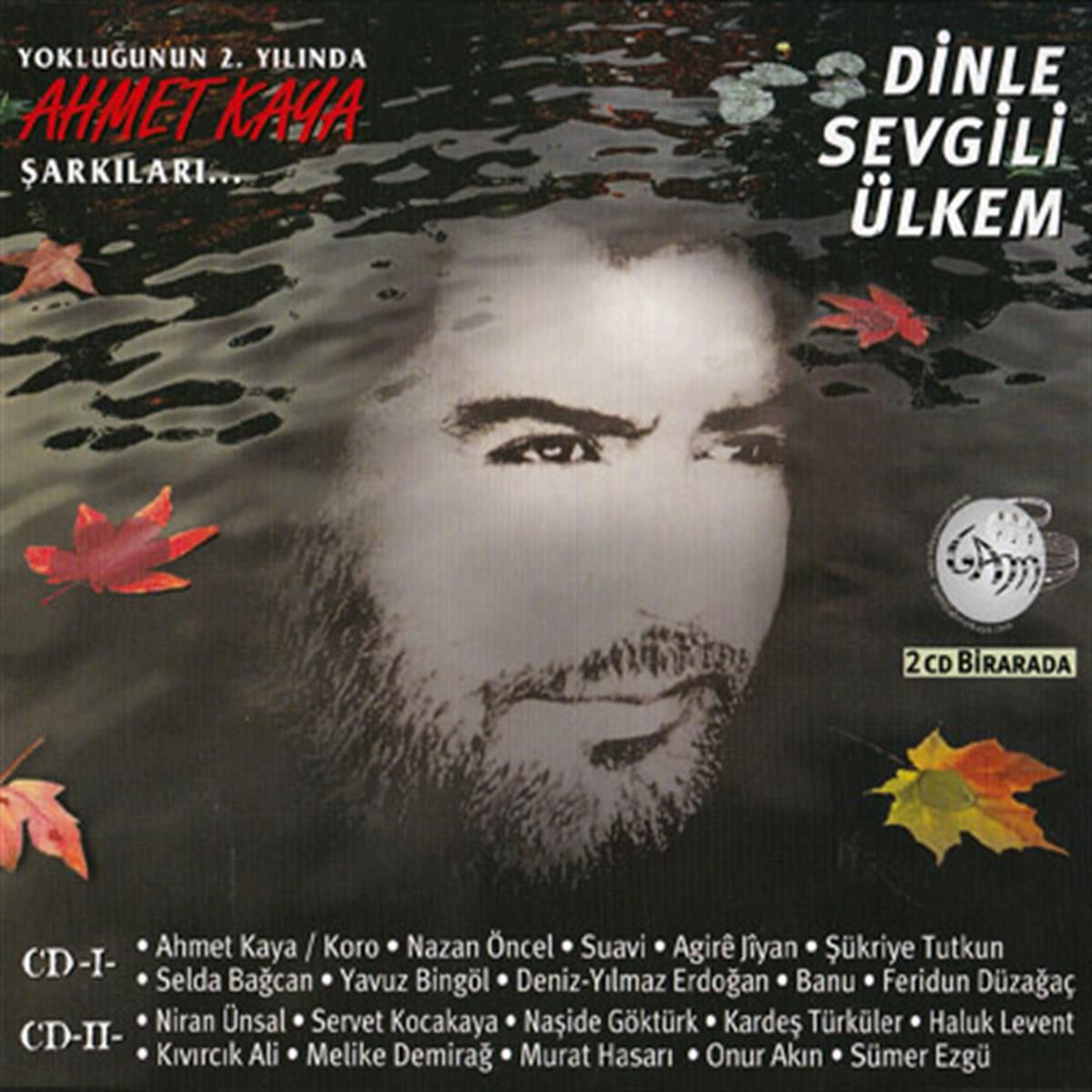 Ahmet Kaya - Dinle Sevgili Ülkem CD | 2 CD ( Ahmet Kaya CD )Özgün | Protest | Müzik | CD's