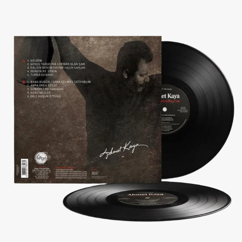 Ahmet Kaya Plak | Kalsın Benim Davam Plak (Özgün | Protest | Müzik Plak) Schallplatte | LP