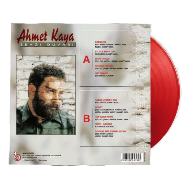 Ahmet Kaya - Sevgi Duvarı (Kırmızı Plak)Ahmet Kaya Sevgi Duvari Plak | Schallplatte | LP