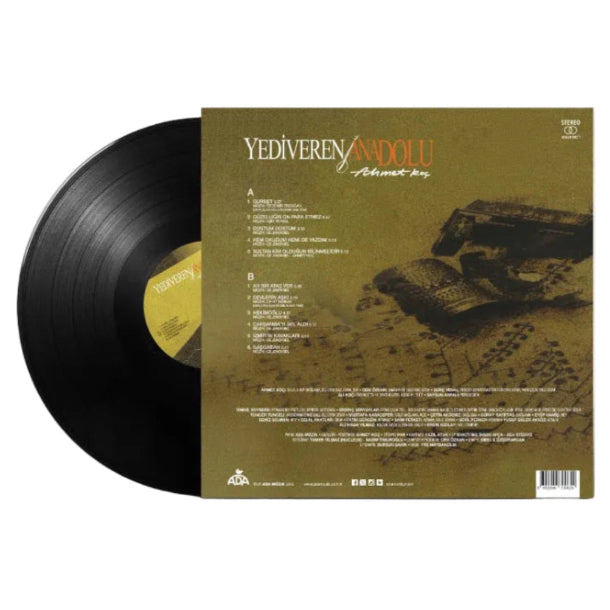 Ahmet Koç - Yediveren Anadolu Plak (Enstrümantal Plak) Instrumentalmusik | instrumentalmusik | LP