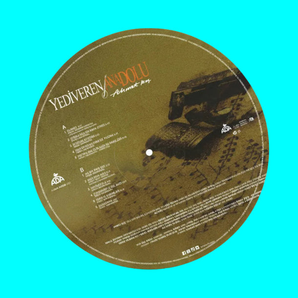 Ahmet Koç - Yediveren Anadolu Plak (Enstrümantal Plak) Instrumentalmusik | instrumentalmusik | LP