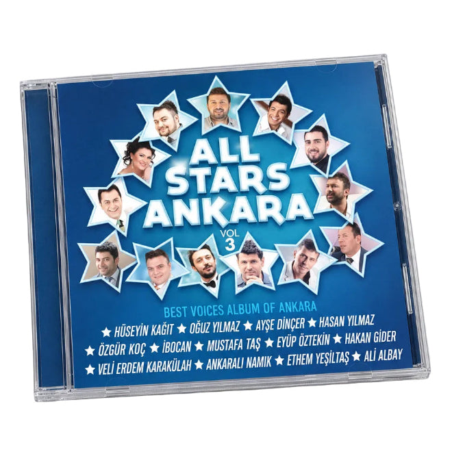All Stars Ankara- Volume 3(CD)All Stars Ankara CD| Vol 3 | Çeşitli Sanatçılar 'dan | ALL STARS ANKARA | CD
