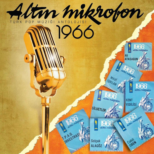 Türkçe | Türkische | Pop | Türk Pop | Plak | Altın Mikrofon 1966 - Çeşitli Sanatçılar (Plak) Sipariş | Almanya | Satın al