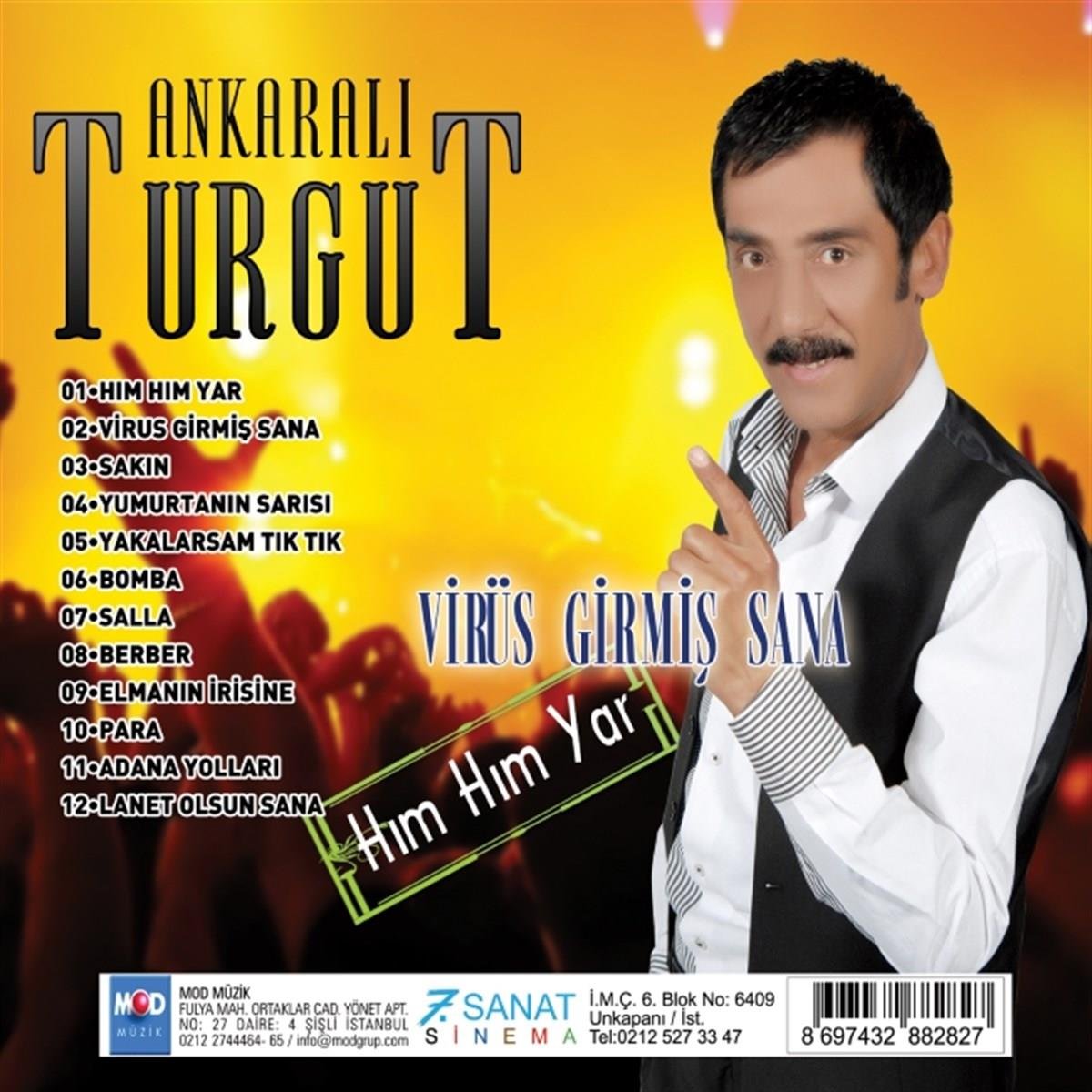 Ankaralı Turgut - Virüs Sana Girmiş (CD)