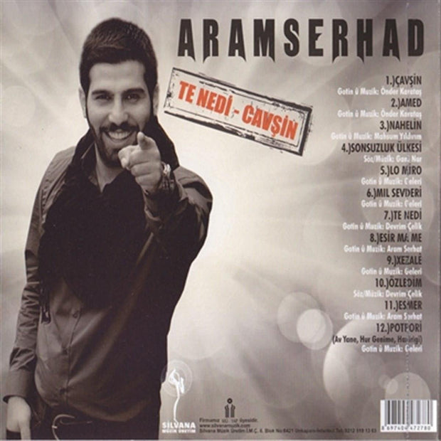 ARAM SERHAD - TE NEDÎ - ÇAV SîN | Almanya da | Kürtçe müzik CD | sipariş