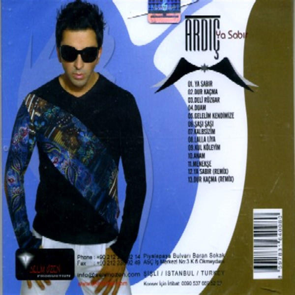 Ardıç - Ya Sabır CD | türkçe | Nostalji Pop | CD | türkischer pop | türkische pop | CD | Almanya