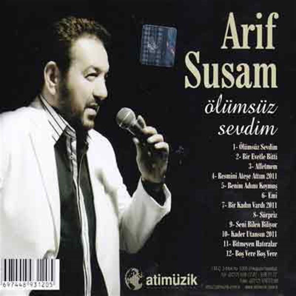 Arif Susam - Ölümsüz Sevdim CD | Arabesk Müzik | CD