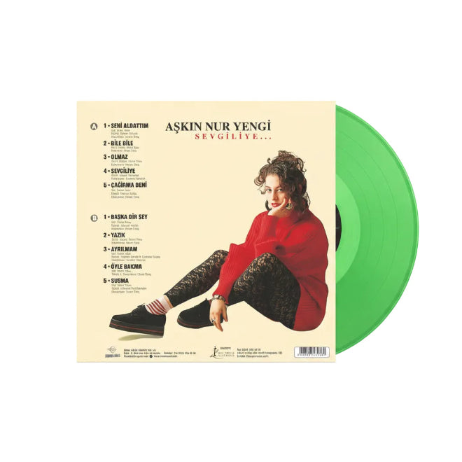 Aşkın Nur Yengi - Sevgiliye Plak (Transparan Yeşil Plak) Türkischer Pop | Schallplatte | LP