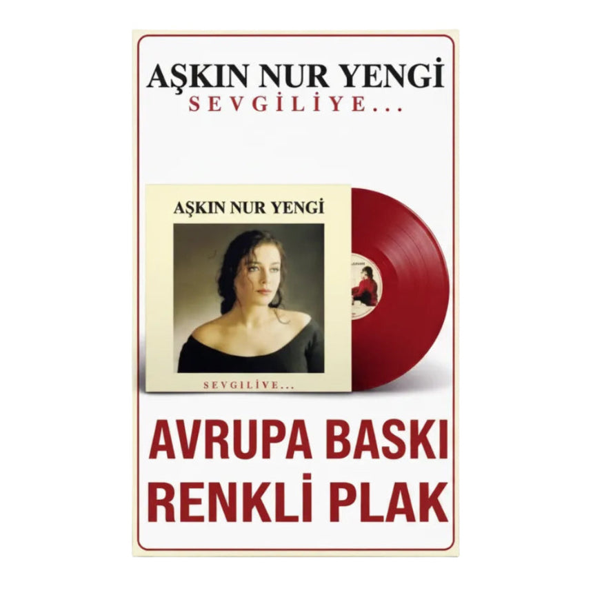 Aşkın Nur Yengi -Sevgiliye Plak(Renkli Plak) kırmızı Renkli | Plak | Schallplatte | LP